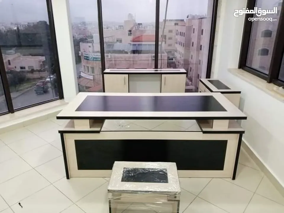 مكتب مدير بسعر المصنع شامل التوصيل والتركيب عمان زرقاء