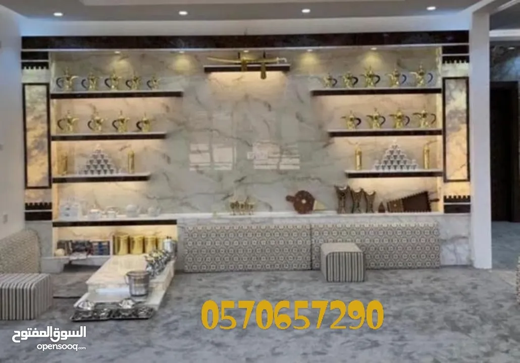 ارضيات باركيه ضد الماء فوم نعلات فايبر بانوهات مشبات رخام مشبات خشبيه حديثه وعصريه باركيه بارتشن