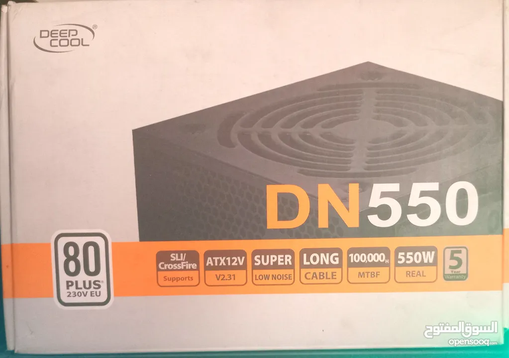 Deepcool 550 dn550 80 عطلان مايشتغل تاخذه ع مسؤليتك