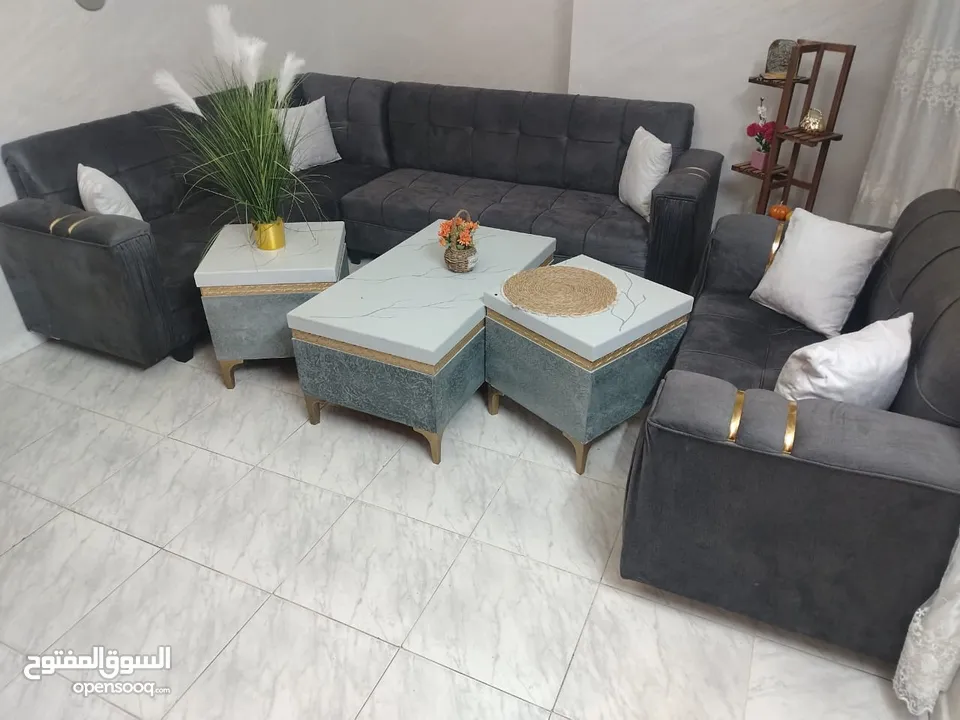 بيع طقم كنابيات بحالة الجديد