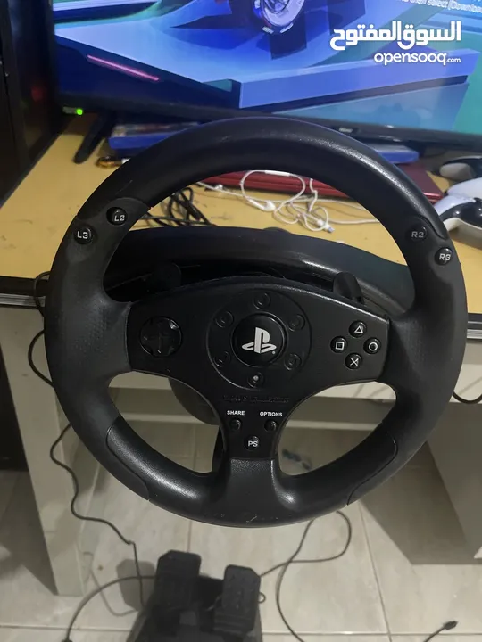 Thrust master t80 steering wheel and pedals