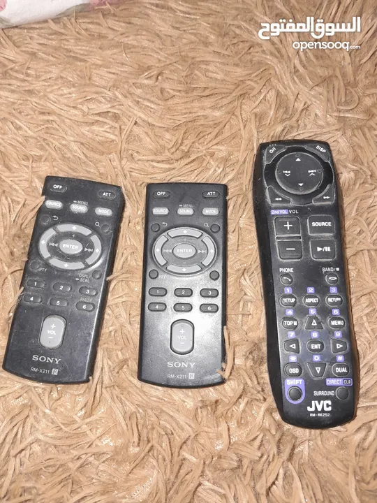 رموتات مسجلات للبيع معا اكسسورات   مع مكانس للسياره