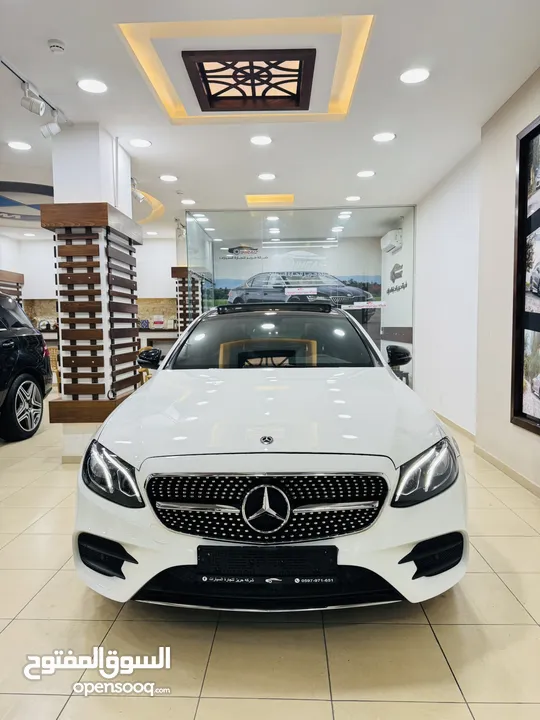 Mercedes E200d 2018 متور 2000 ديزل فحص ممتاز