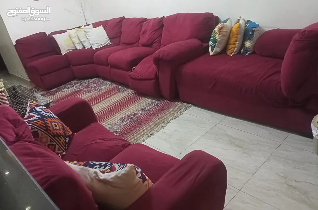 طقم كنب مستعمل وارد الإمارات للبيع