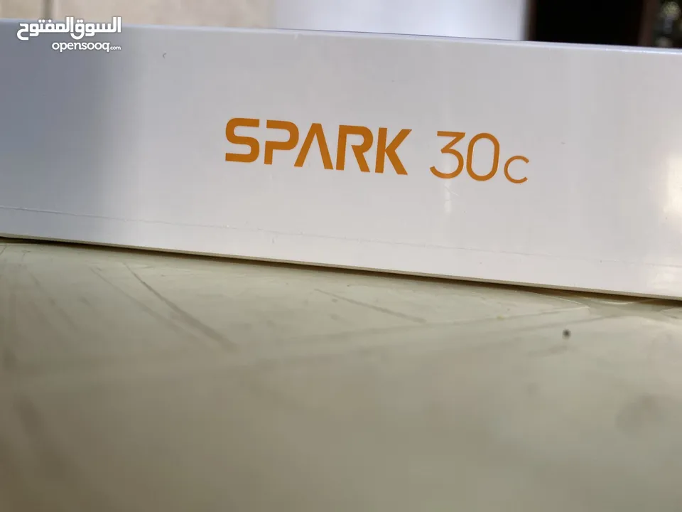 جهاز تكنو سبارك30cجديد 128جيجا بايت 8RAM    120HZ  50MP
