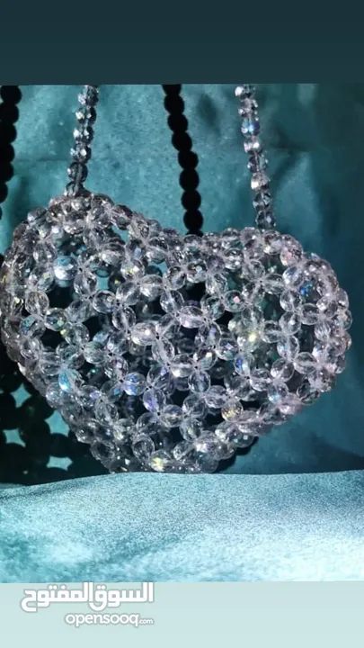 شنته شغل يدوي كرستال