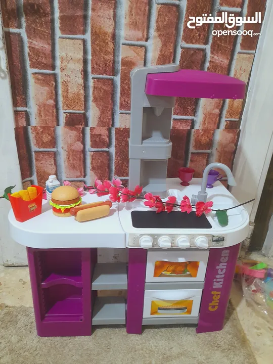 مطبخ بنات للأطفال ومستلزماته