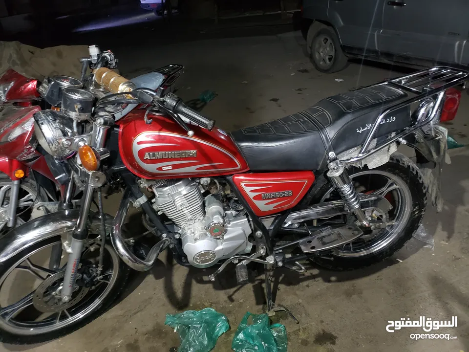 المنيف وان قوة 150cc مرقم جاهز نظيف كررررت