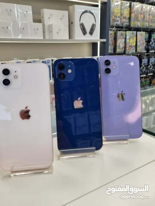 iphone 12 128 بحالة لجديد  آيفون 12 128 جيجا