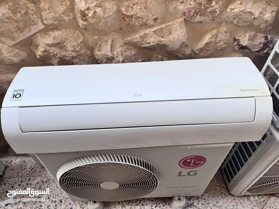 للتميز عنوان مكيف الجي سبلت سمارت 2طن فل انفيرتر جهاز غني عن التعريف مشالله حامي بارد أداء مميز وكفا
