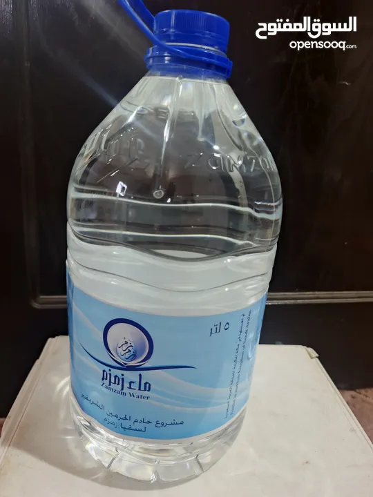 مياه زمزم جالون 5 لتر