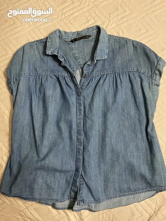 Denim shirt