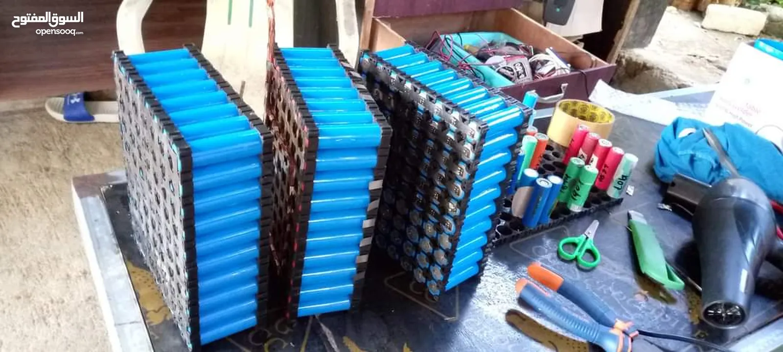 بطاريات سكوتر  36v درفت وهوڤربورد شحن ليثيوم جميع المقاسات