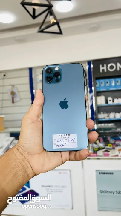 iPhone 12 Pro, 256gb Blue Arabic