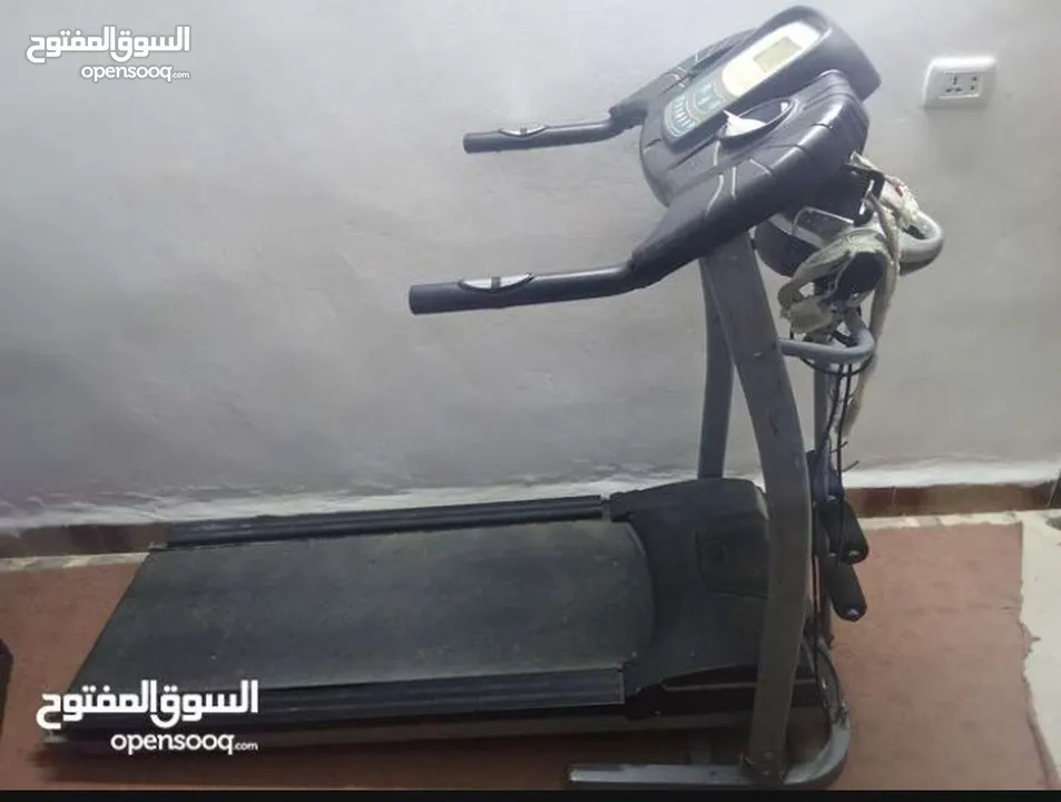 جهاز ركض كهربائي بحال الوكاله بتحمل 200كيلو