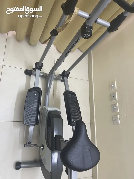 Magnetic Elliptical Trainer Machine for Training at Home