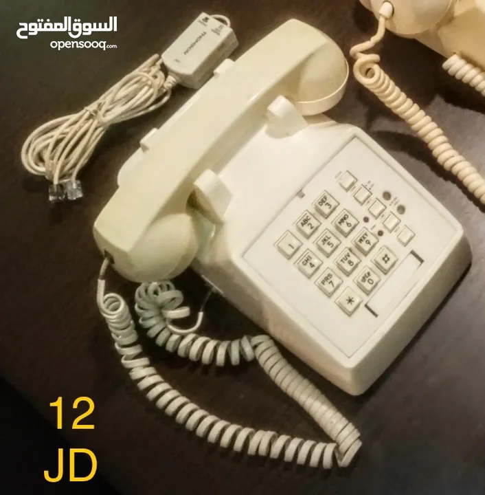 تلفونات قرص وتلفونات ارضي (كبسات) مميزة. الاسعار على الصور.