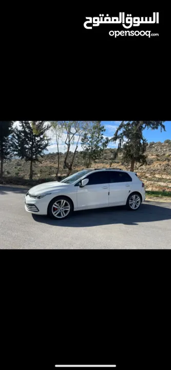 Golf Mk8 بويه شركة فللللللللللللللللل مع بانوراما ب حاله الوكاله 1500 اوتوماتيك