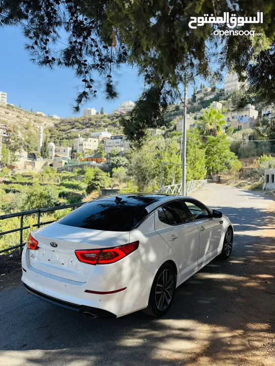 Kia K5 أوبتيما  فحص نخب نخب ولا ضربة  امكانية البيع دفعة وشيكات  خدمة التوصيل متوفرة