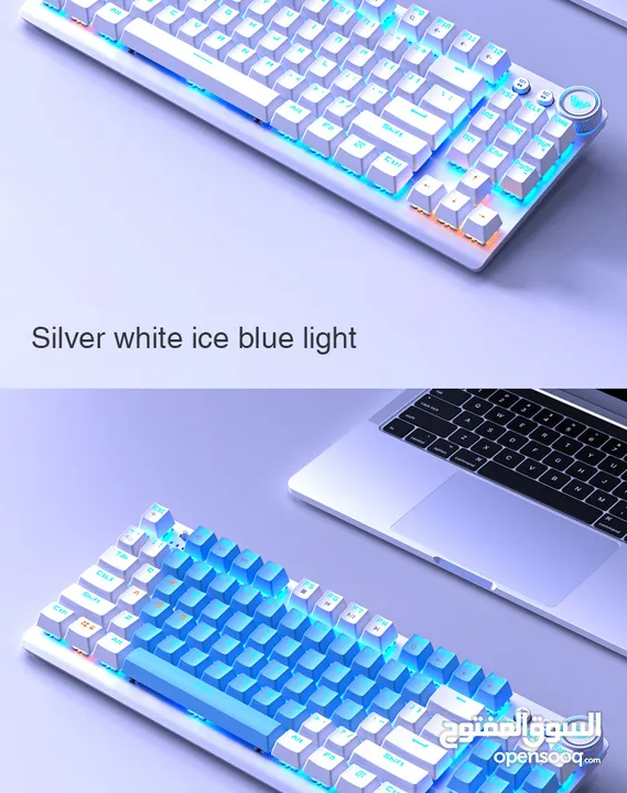 كيبورد جيمنغ مضيئ احترافي لكل الجيمرز اصلي Aula Keyboard F3001 Gaming RGB Lights OG