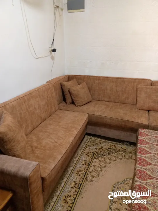 طقم صوفات كورنر نظيف للبيع