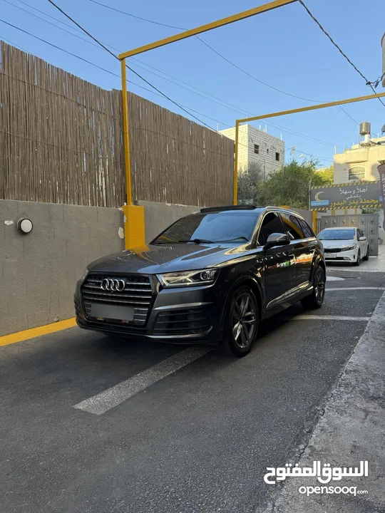 جيب audi Q7 Sline ترخيص 2017