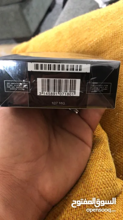عطر بلو شانيل اصلي  رجالي 100ml فحص على الباركود