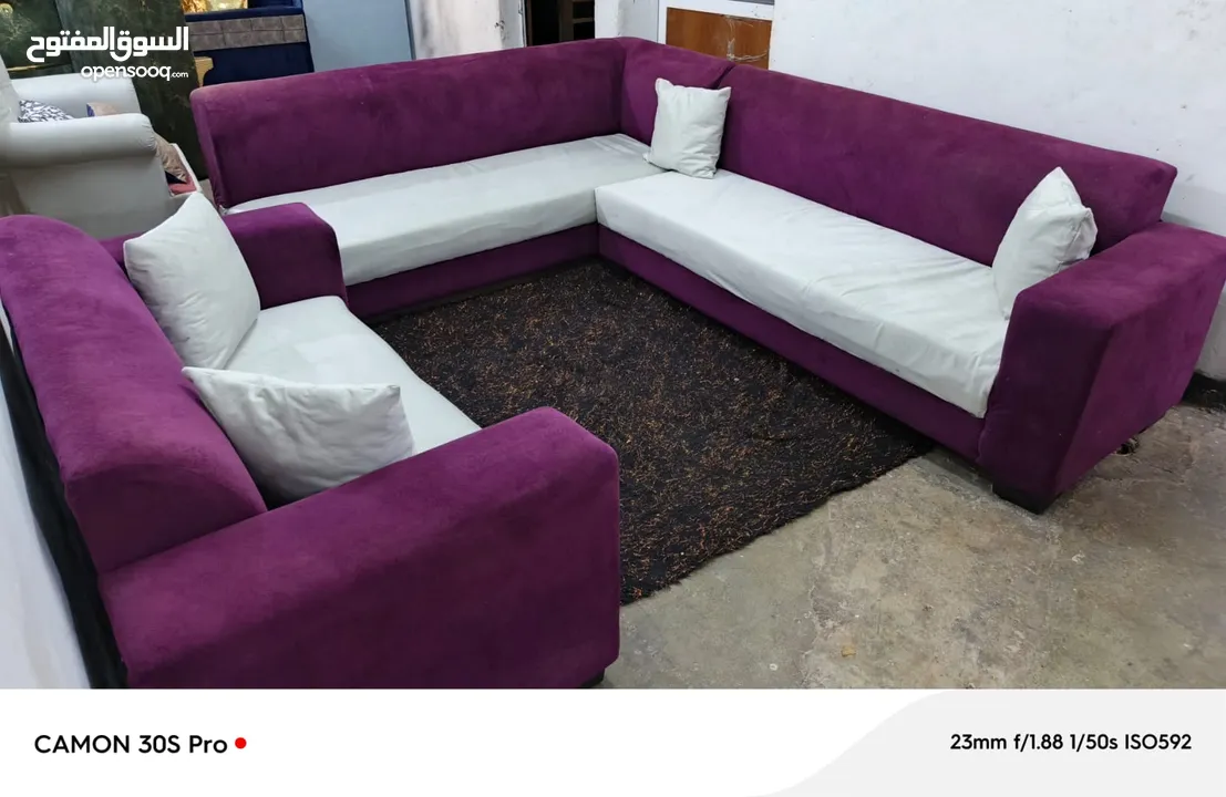طقم كورنر بحالة الجديد