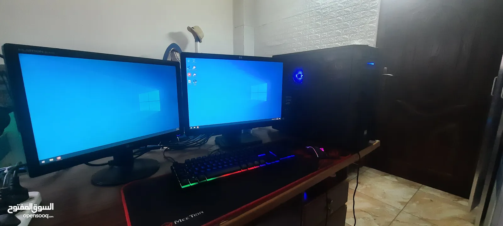 جهاز pc للبيع i5 3th اي فايف جيل الثالث GTX 1050TI 4gb OC Edition لا للتبديل فقط كاش