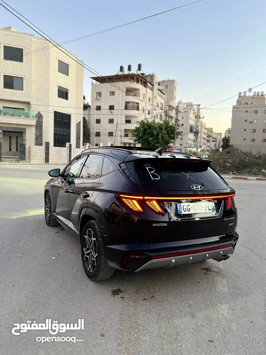 السعر المنافس والاقل في الاسواق توسان هايبرد ( hybrid plug-in N-Line )بالاضافات الخرافيه