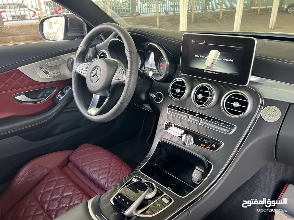 Mercedes c200 coupe 2018 2.0L بنزين designo