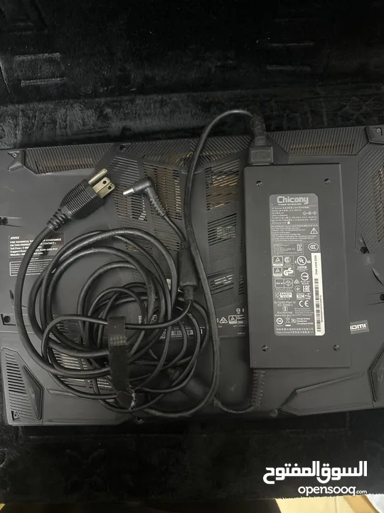 MSI GF65thin Laptop.