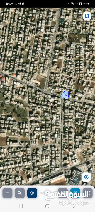 ارض تجاريه شارع بغداد شرق اشاره الدراوشه 400 م