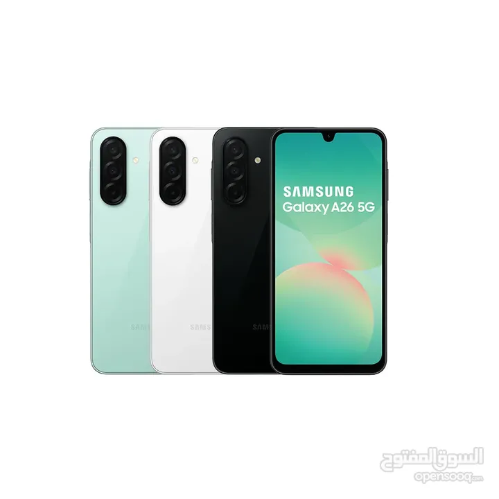 SAMSUNG A26 5G ( 256GB ) / 8 RAM NEW /// سامسونج اي 26 5جي ذاكره 256 الرام 8 الجديد كليا