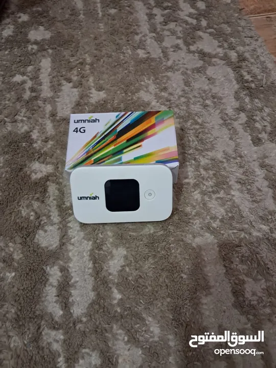 جهاز ثابت راوتر أمنية EVO 4G مستعمل بحالة ممتازة وأجهزة Mifi بحالة الوكالة بالكرتونة غير مستعملة ...