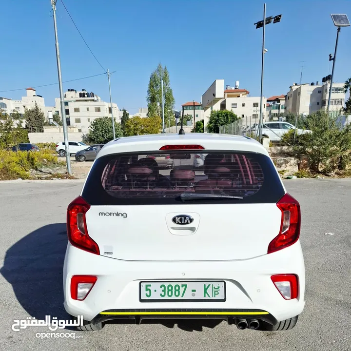 كيا مورنينج 2018 GT line فل إضافات