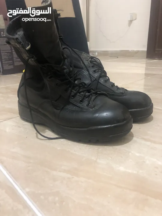 Belleville boots for pilots black color used and in very good condition