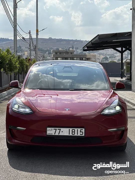 Tesla 3 long range كلين تايتل خالي حوادث