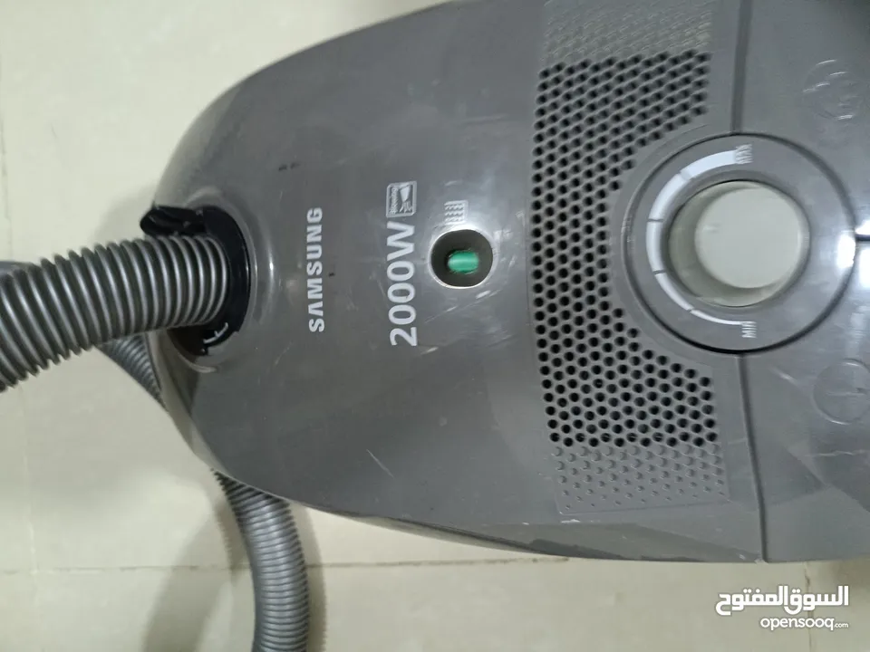 مكنسه كهرباء سامسونج 2000 وات شغاله 100% افحص قبل ما تشتري الله يبارك لصاحب النصيب