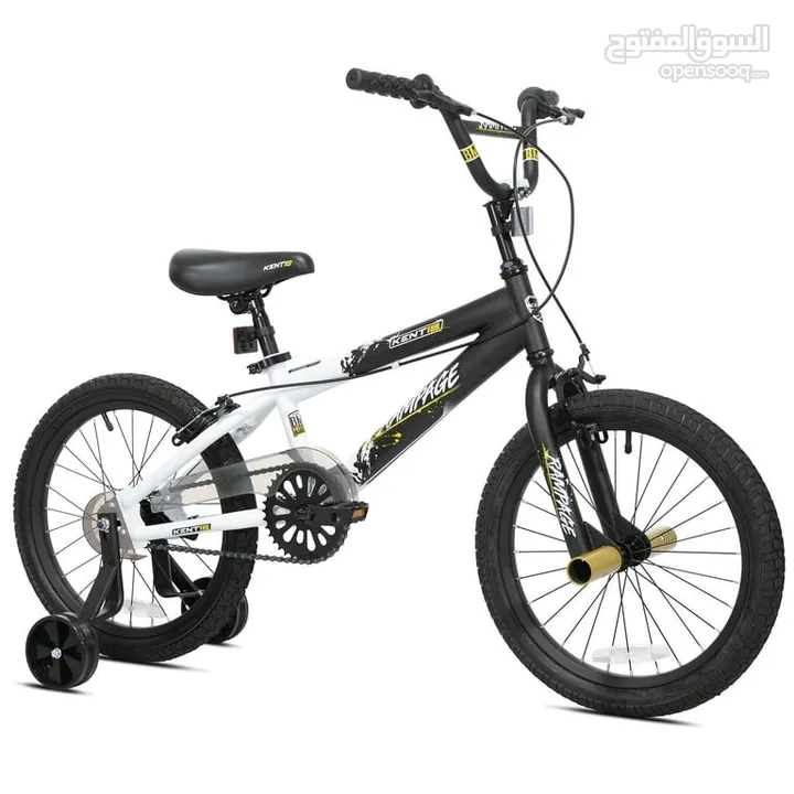 **دراجة Kent Rampage مقاس 18 بوصة** امريكية الصنع من island toys مع كفالة حقيقية