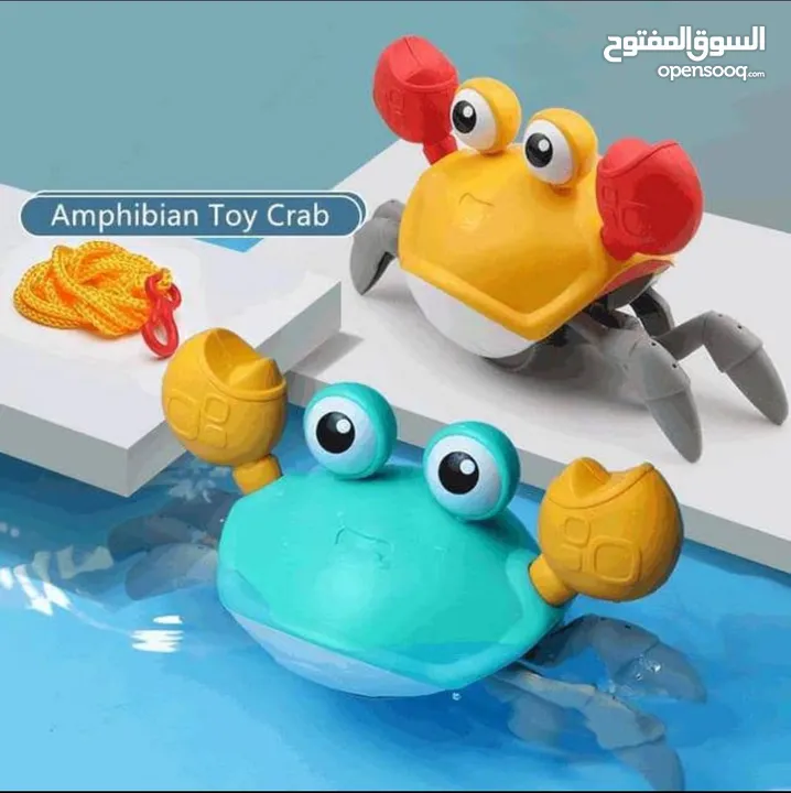 لعبة السلطعون المتحرك للأطفال  #خلي طفلك يستمتع بوقت مليان ضحك وحركة مع السلطعون المرح .