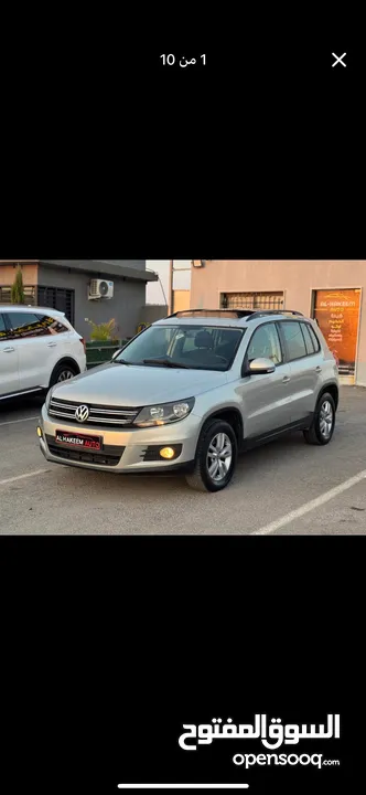 تيجوان فل اضافات مع بانوراما بنزين بيع او بدل