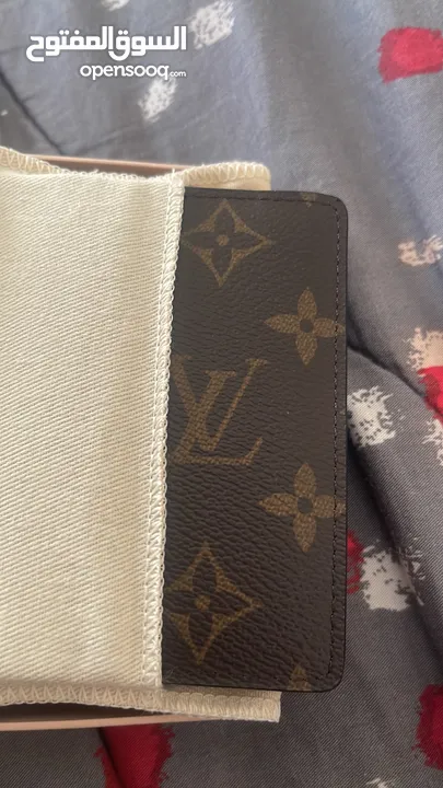 Louis Vuitton Pocket Organiser (Blue leather with LV monogram) (Original from boutiq-new never used)