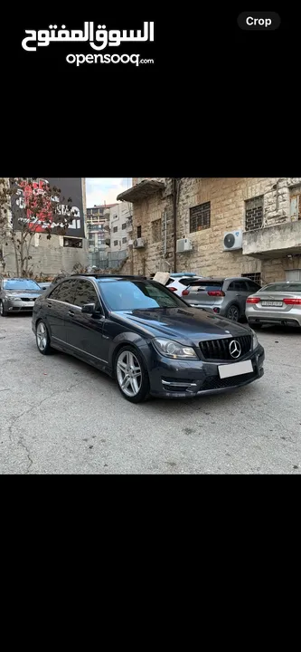 Mercedes Amg c200 بويه شركة فللللللللللللل ملغم مع بانوراما كراسي كهربا full led ب الورقه