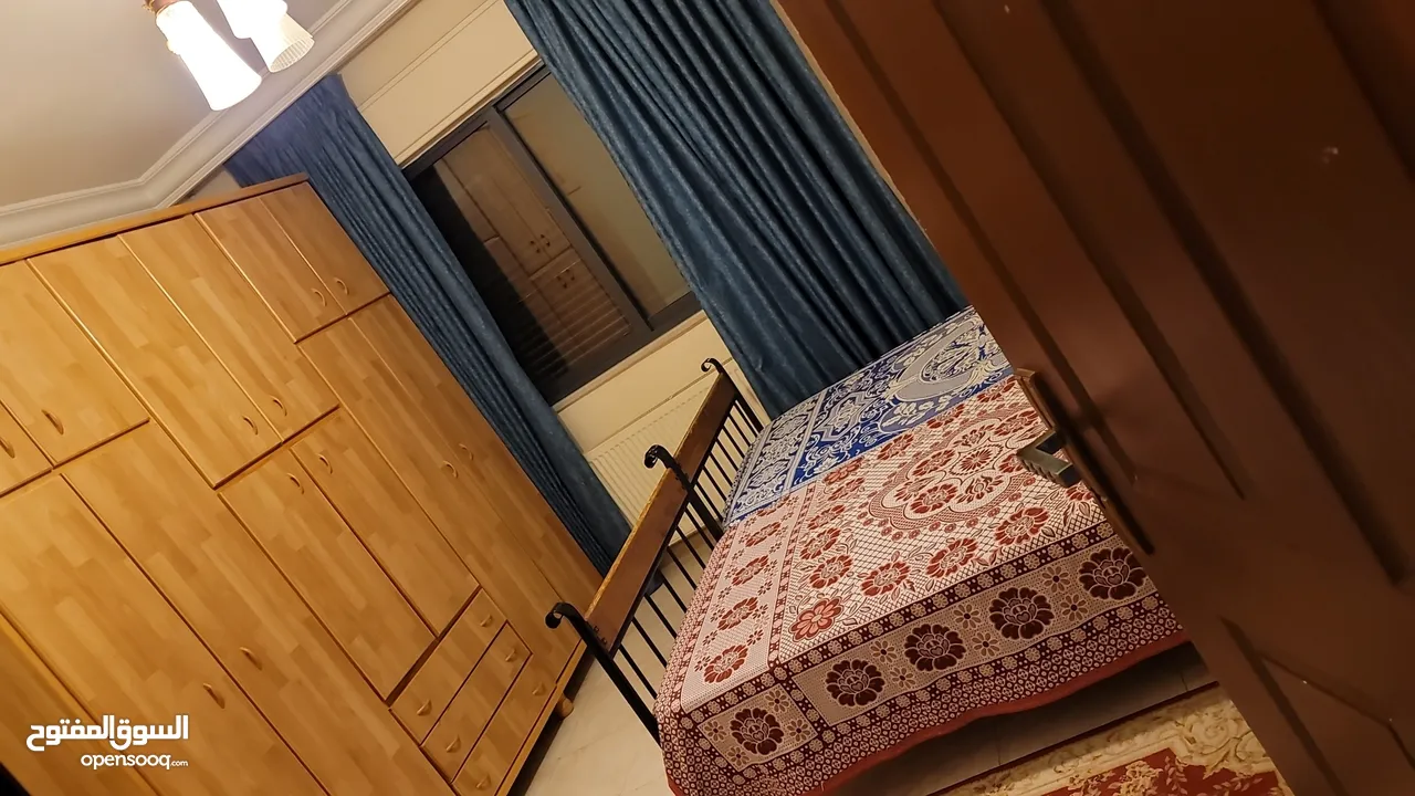 شقة سكنية مفروشة غرفتين نوم للايجار بالشميساني