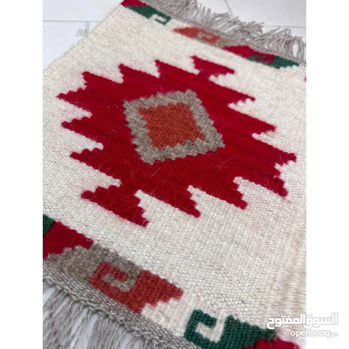 Handwoven tablecloth (size: 30×30 cm)