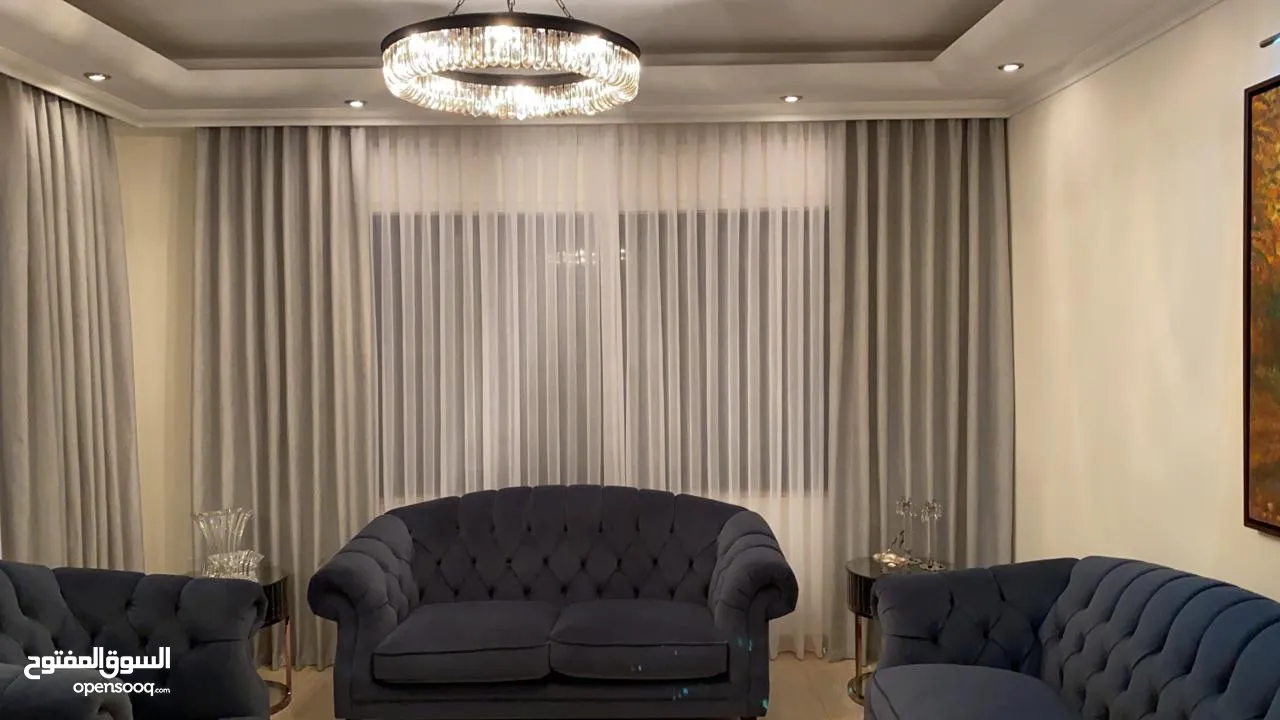 The One Sofa Set with Coffee & Side Tables - Like new condition