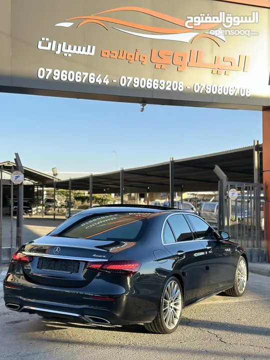 مرسيدس E350 2021 فل اضافات اعلى صنف بانوراما وارد المانيا لون فيراني مميزة