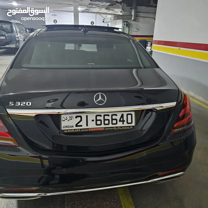 مرسيدس S 320 AMG فل كامل الاضافات موديل 2019 نظيفه جدا واعلى مواصفات