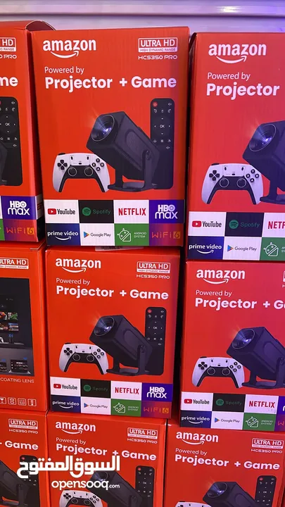 بروجكترات عرض والعاب 4k من امازون